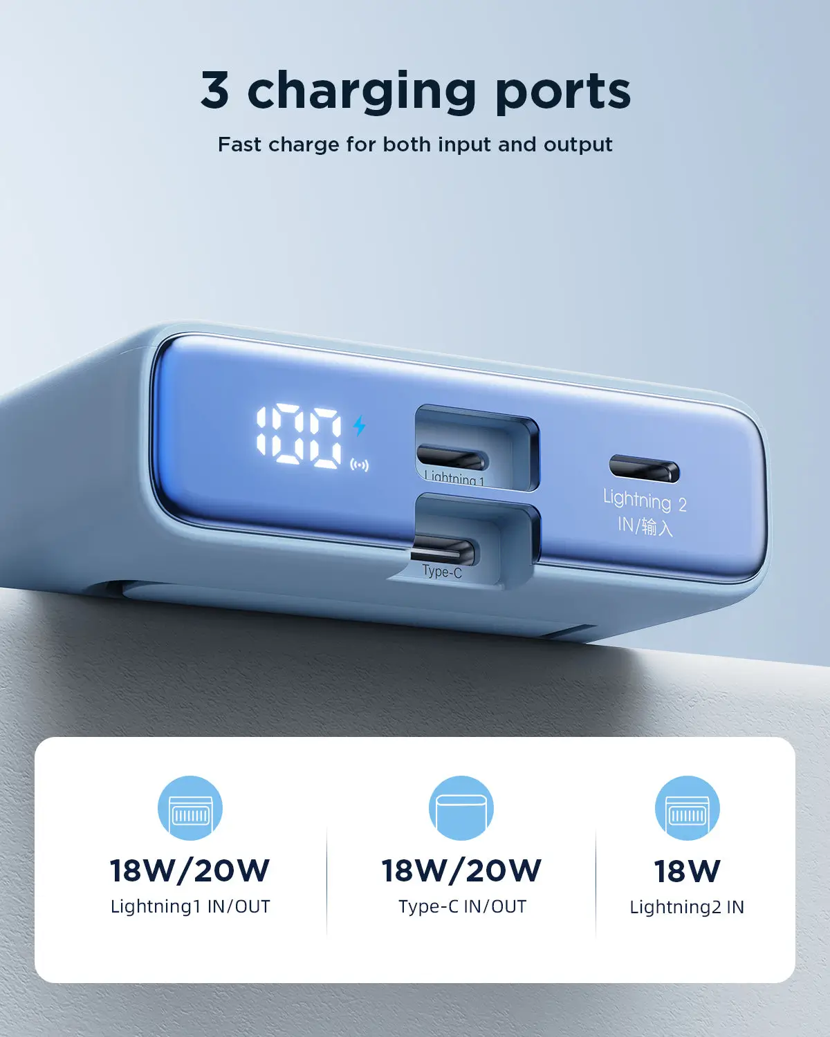 Buy Joyroom JR-PBM01 10000mAh Power Bank Online in BD