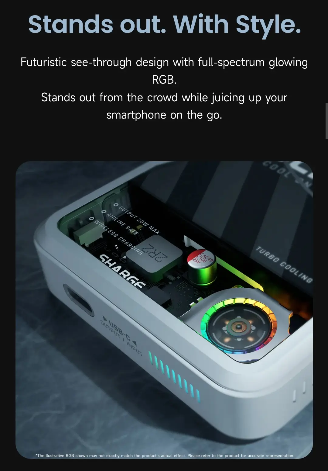Sharge Cooling Power Bank
