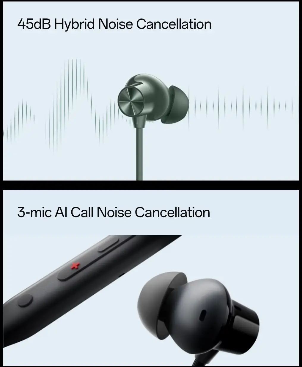 OnePlus Wireless Z2 ANC Neckband with Fast Charging and AI Call Noise Cancellation