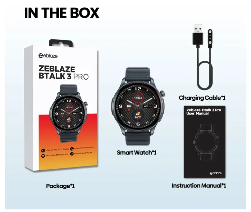 zeblaze btalk 3 pro price in bangladesh