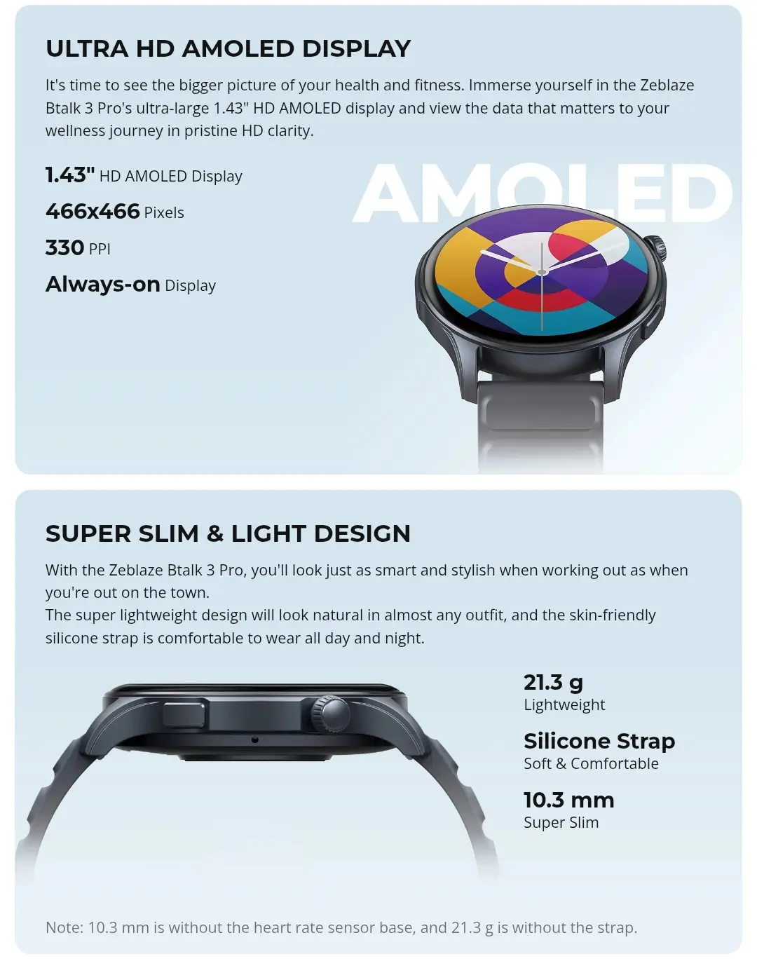 Zeblaze Btalk 3 Pro Smart Watch 
