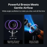 Rechargeable Desk Fan