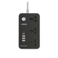 LDNIO SC3412 38W PD20W Power Strip with 3 Outlets