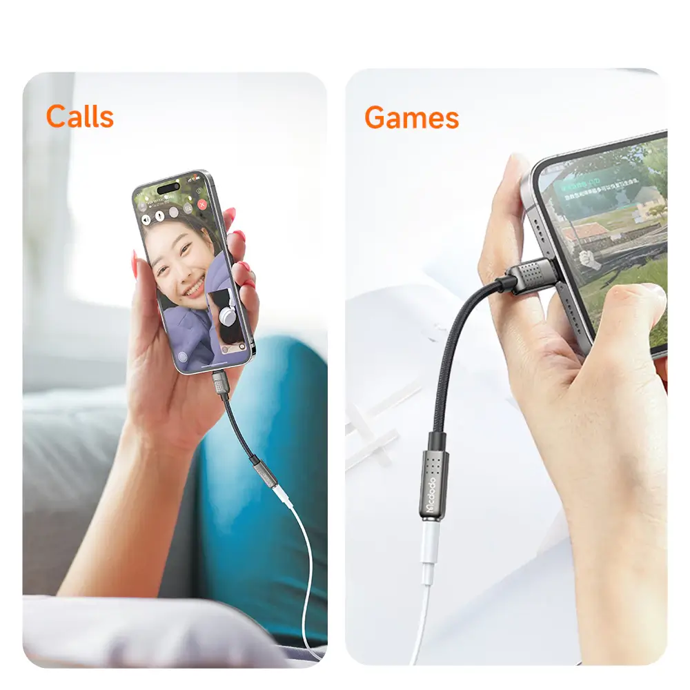 Mcdodo Lightning to 3.5mm Adapter for iPhone - CA-501 High Quality Audio Dongle
