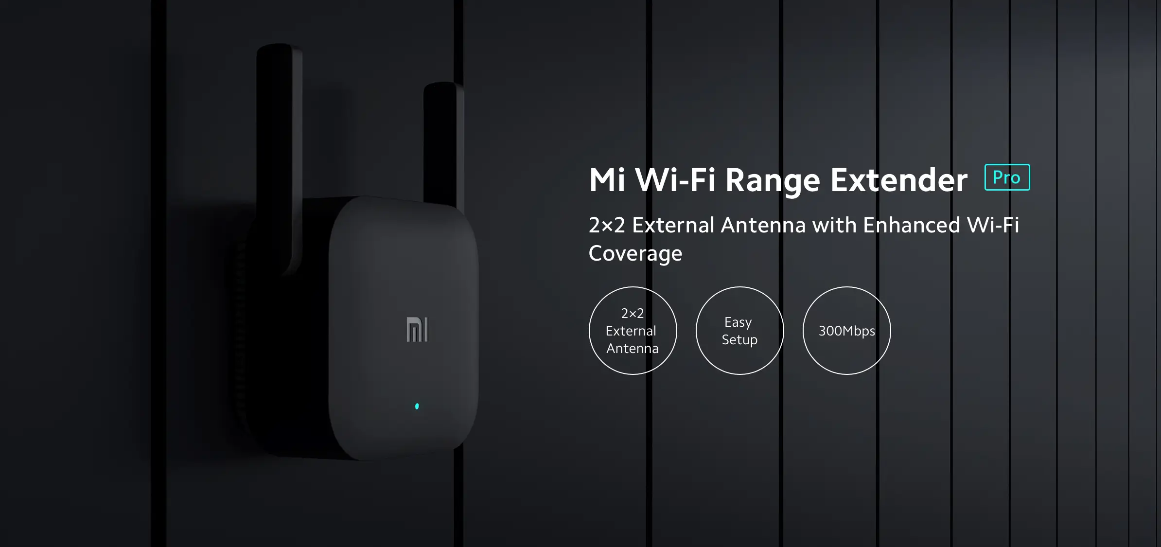 Xiaomi Mi WiFi Range Extender Pro 300Mbps Dual Antenna