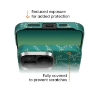 Pitaka Gold Green Classic Monogram Case - iPhone 16 Series - Image 3