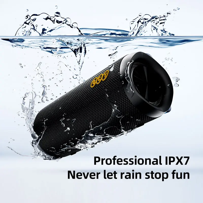 QCY SP7 PORTABLE BLUETOOTH SPEAKER WITH IPX7 WATERPROOF