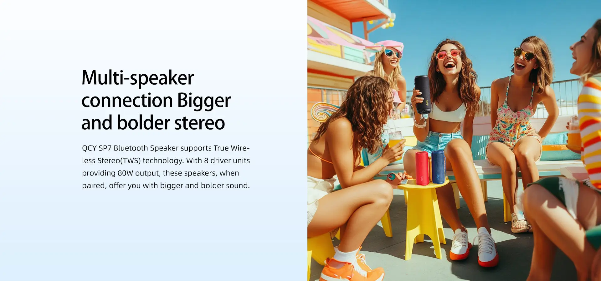 QCY SP7 PORTABLE BLUETOOTH SPEAKER PRICE IN BANGLADESH