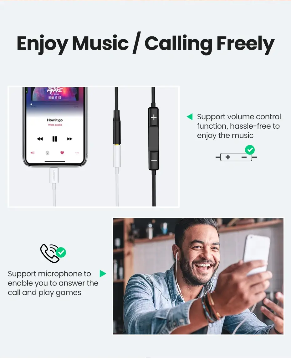 UGREEN US212 Lightning to 3.5mm Audio Adapter Review