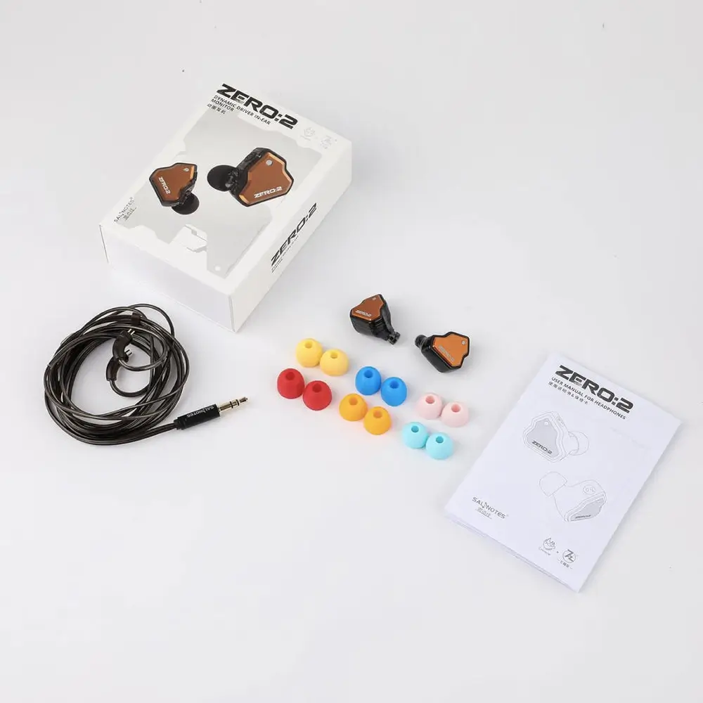 7HZ x Crinacle Zero 2 IEM Earphones Box Contents 