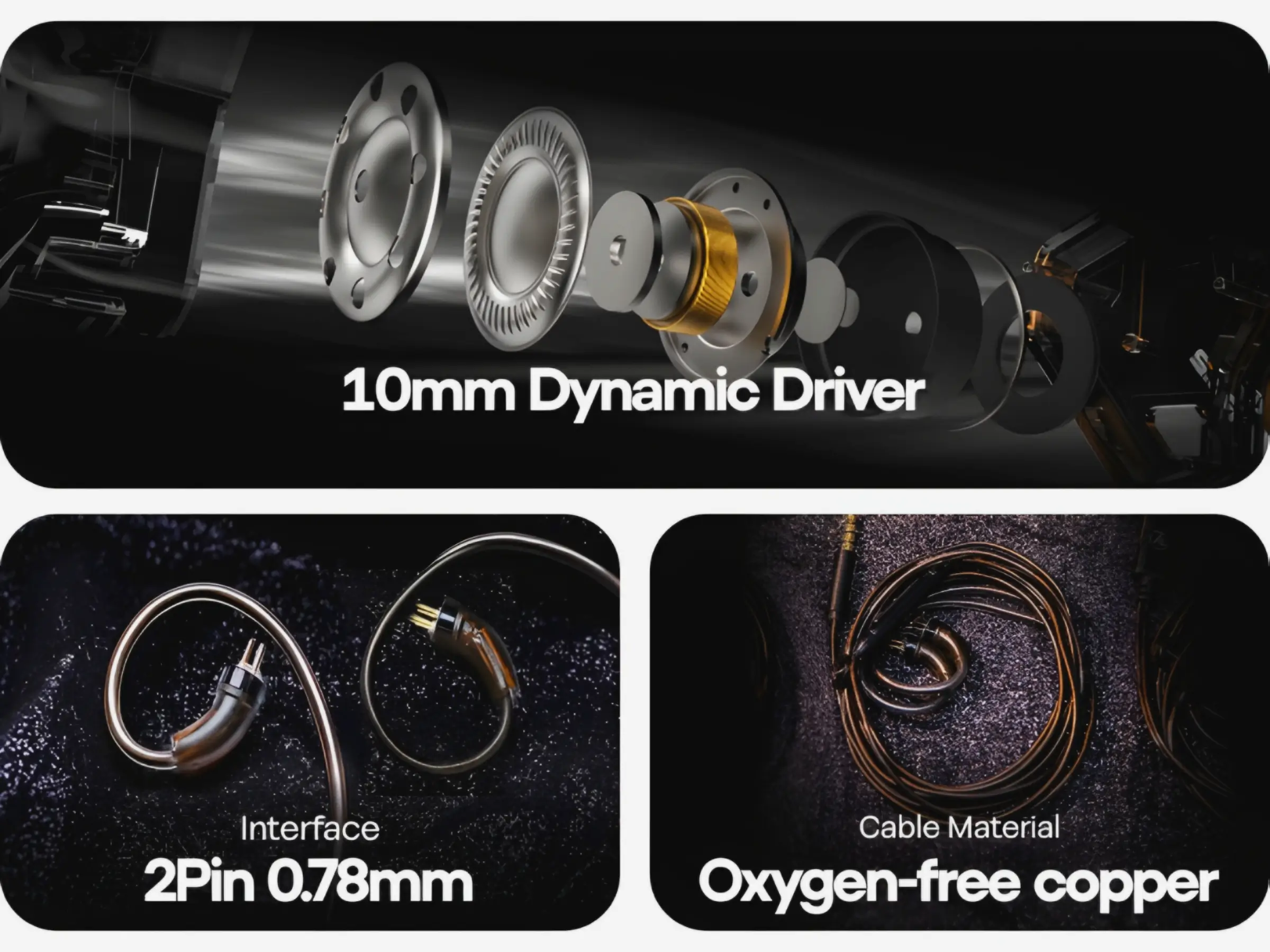 7HZ x Crinacle Zero 2 IEM Earphones Driver Design 