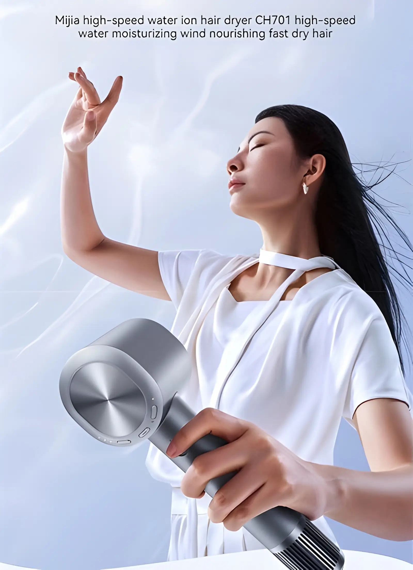 Xiaomi Mijia H701 Hair Dryer 200 Million Negative Ions