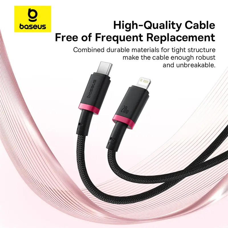 Baseus Dura Series 20W Type-C to Lightning Fast Charging Cable for iPhone