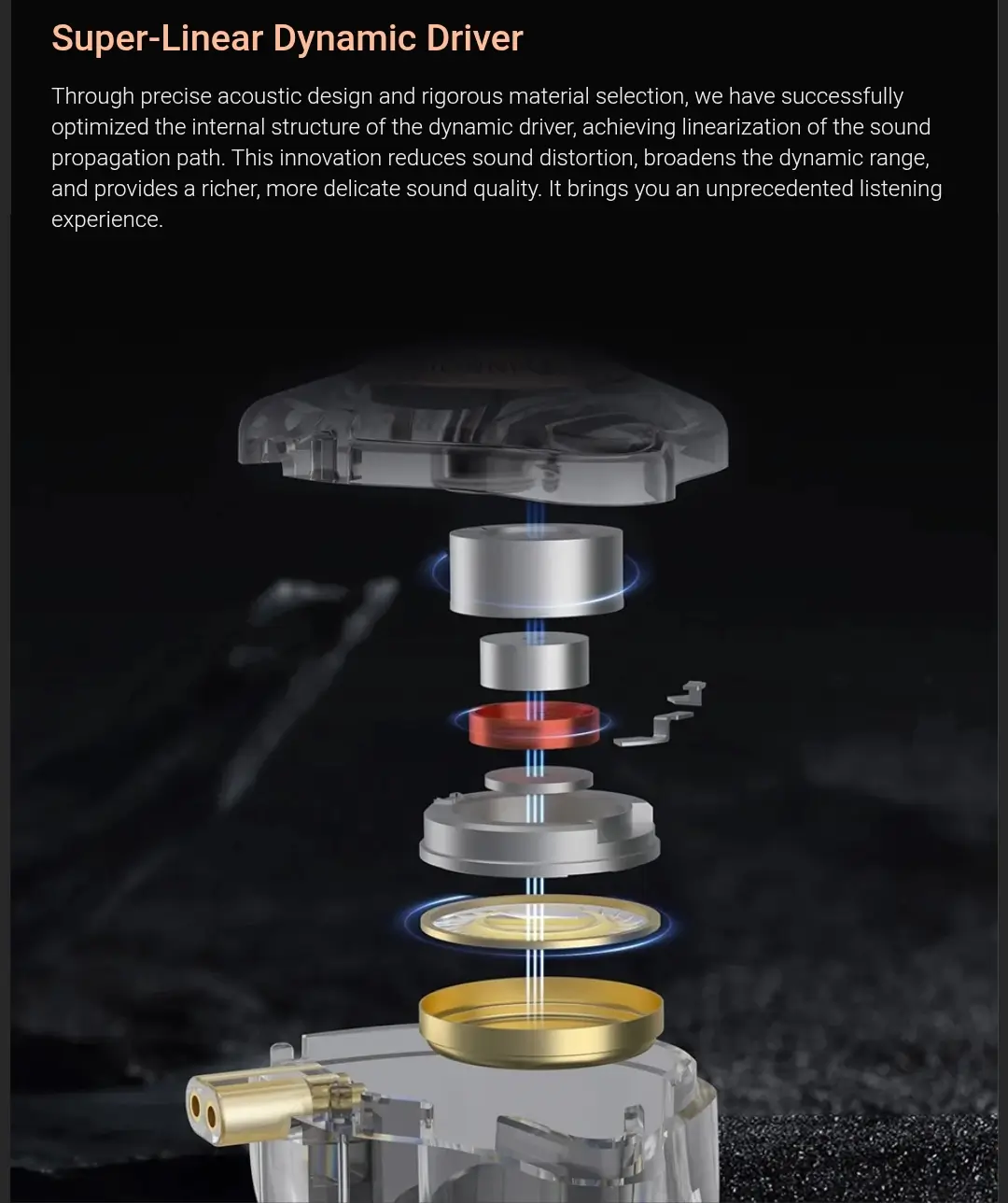 kz edx pro x earphone features