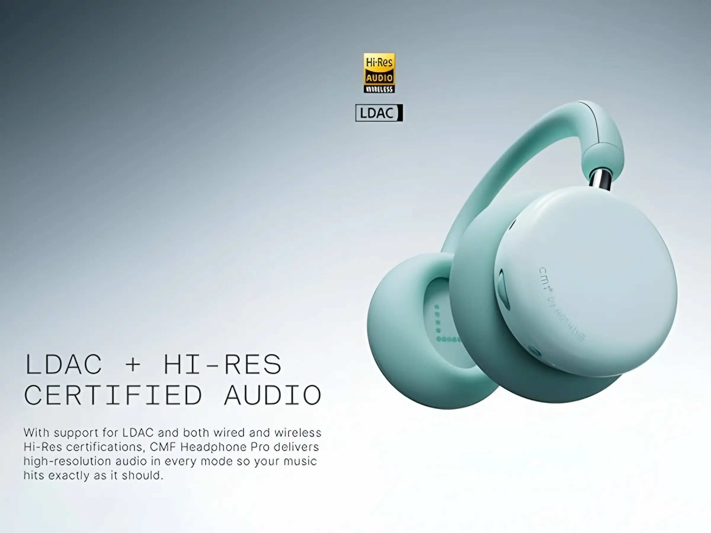 Nothing CMF Headphone Pro Hi-Res LDAC Audio