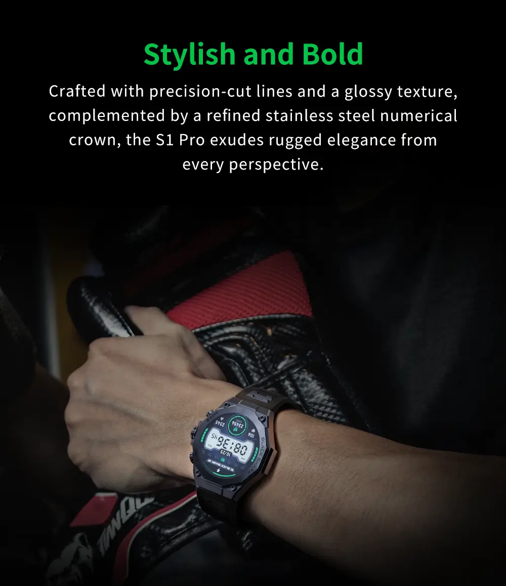 Black Shark S1 Pro Smartwatch Price in Bangladesh
