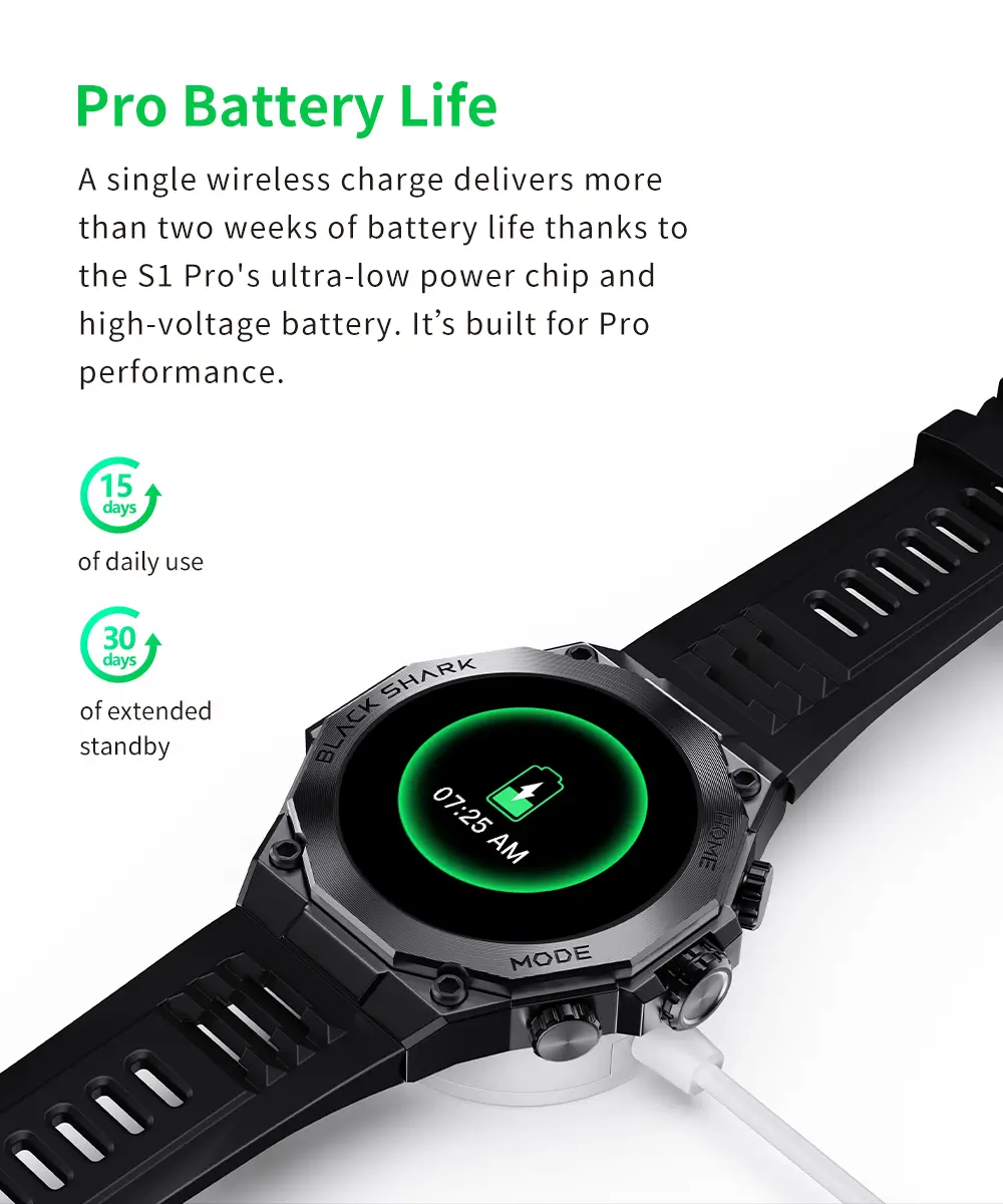 Black Shark S1 Pro 1.43-inch Display Smart Watch