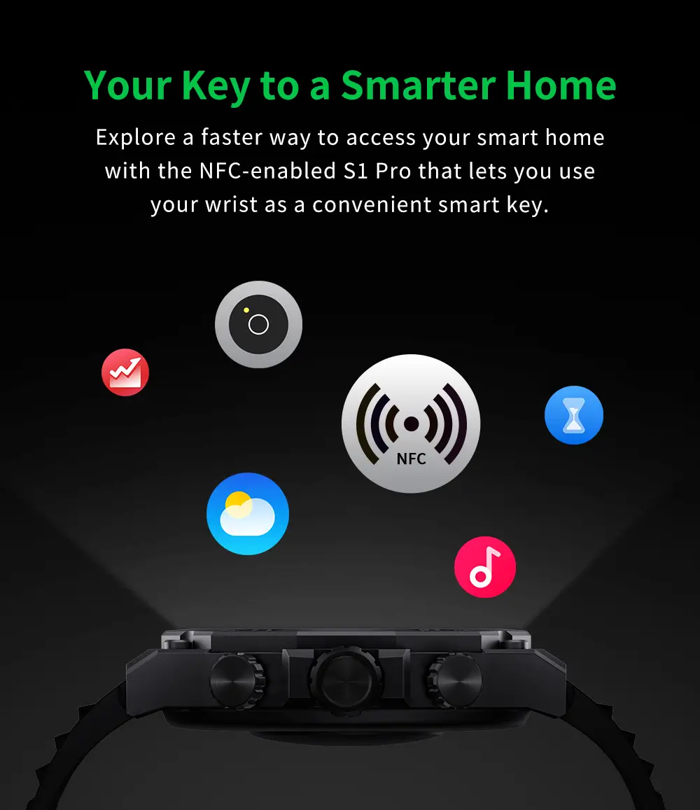 Black Shark S1 Pro 1.43-inch Display Smart Watch