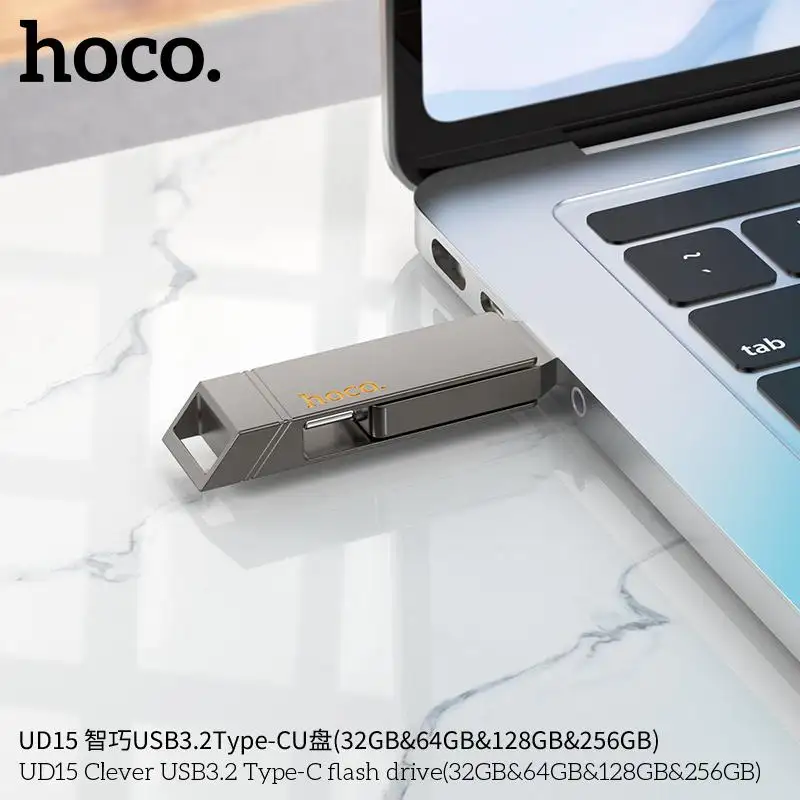 Hoco UD15 2-in-1 USB/Type-C Flash Drive