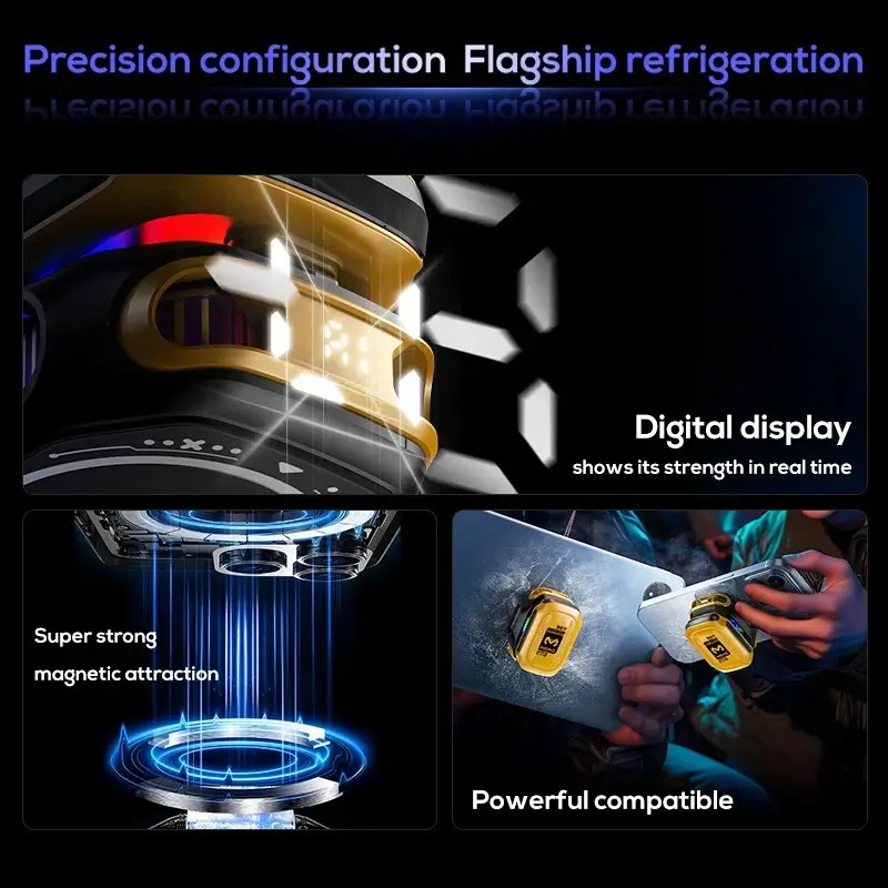 MEMO CX12 Magnetic Mobile Cooler for Gaming Phones
