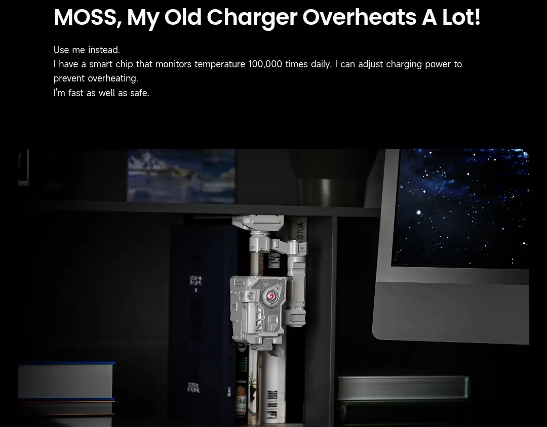 sharge moss charger 40w 1