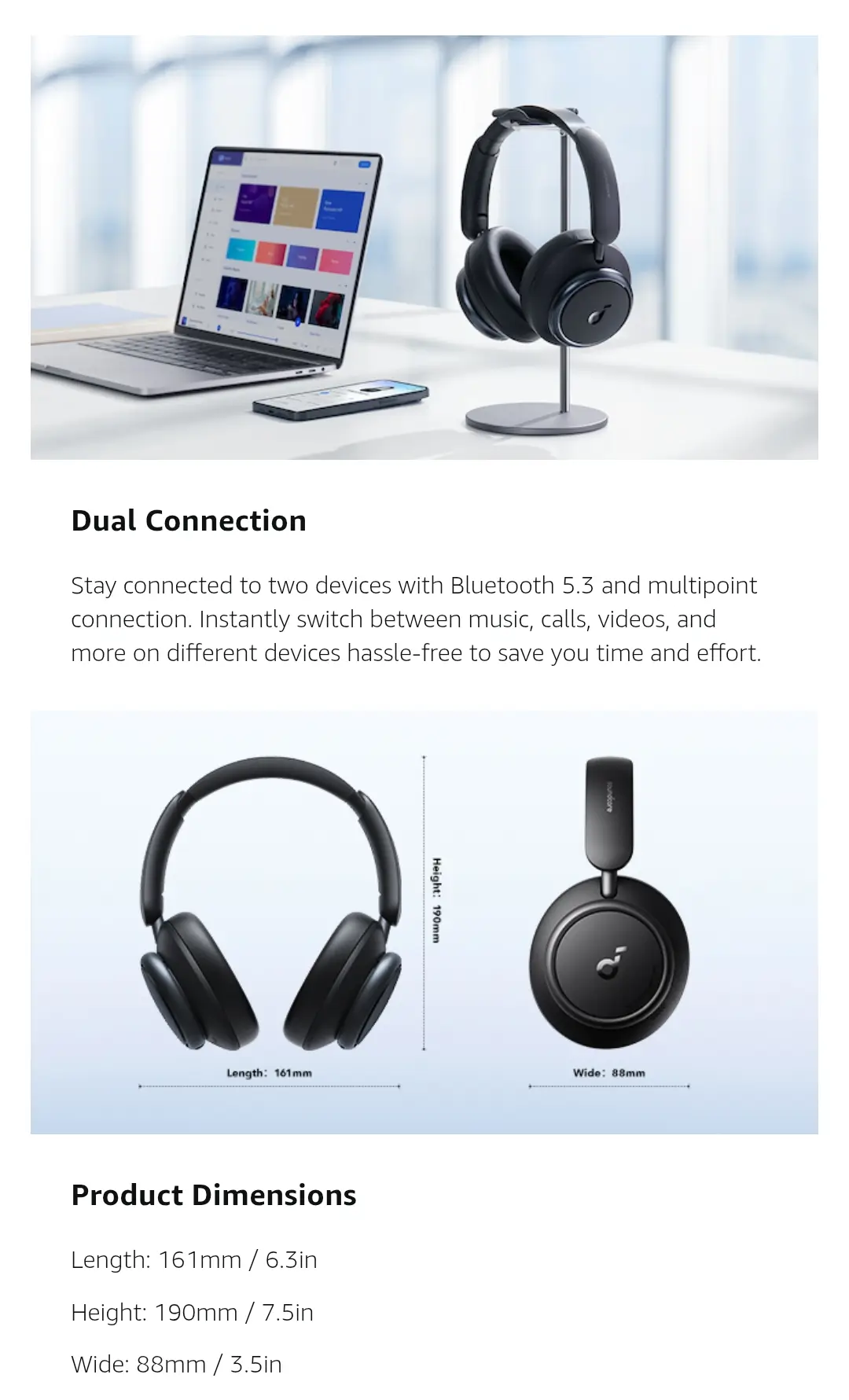 soundcore space q45 anc headphones