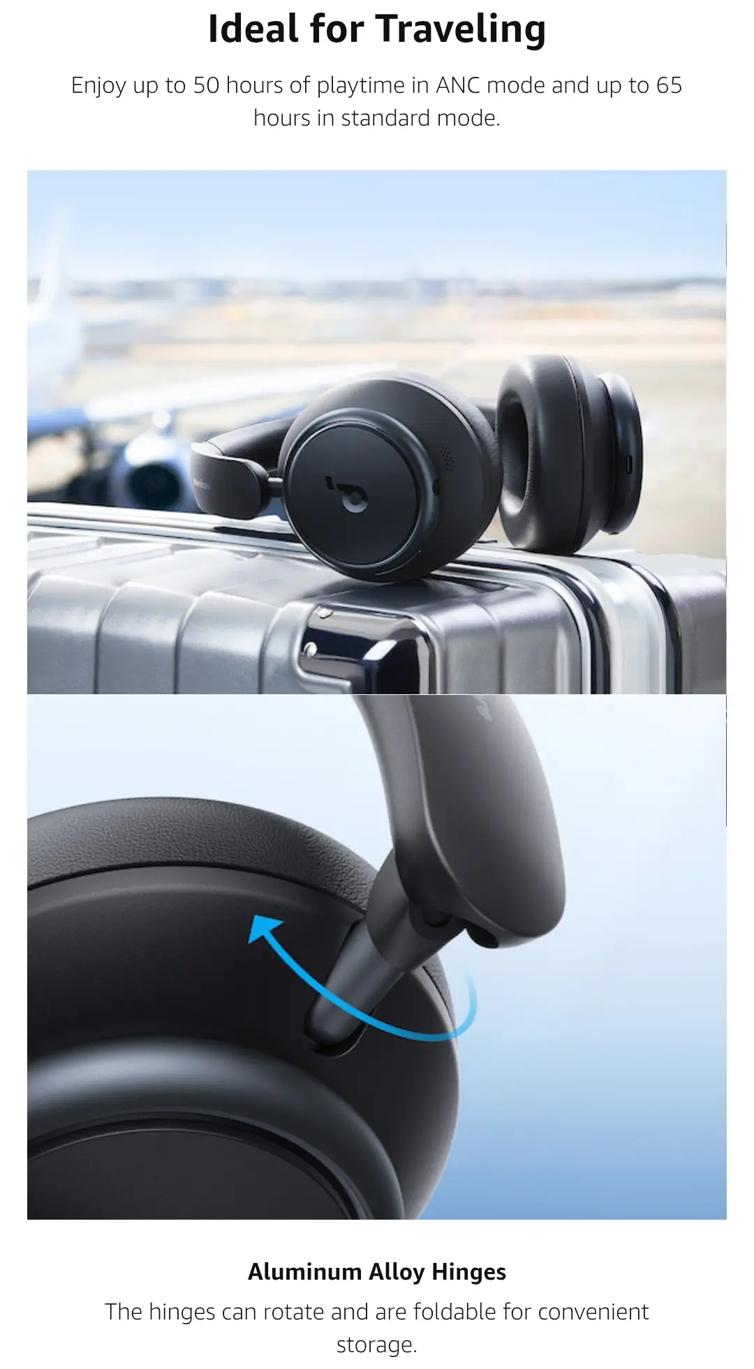 Anker Space Q45 Premium Noise Cancelling Headphones in Bangladesh