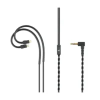 Truthear Gate in-ear monitors showing ergonomic transparent housing and cable