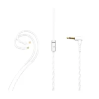 Truthear Gate in-ear monitors showing ergonomic transparent housing and cable