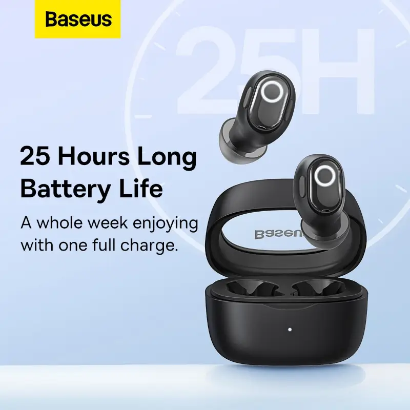 Baseus Bowie WM02 true wireless earbuds design