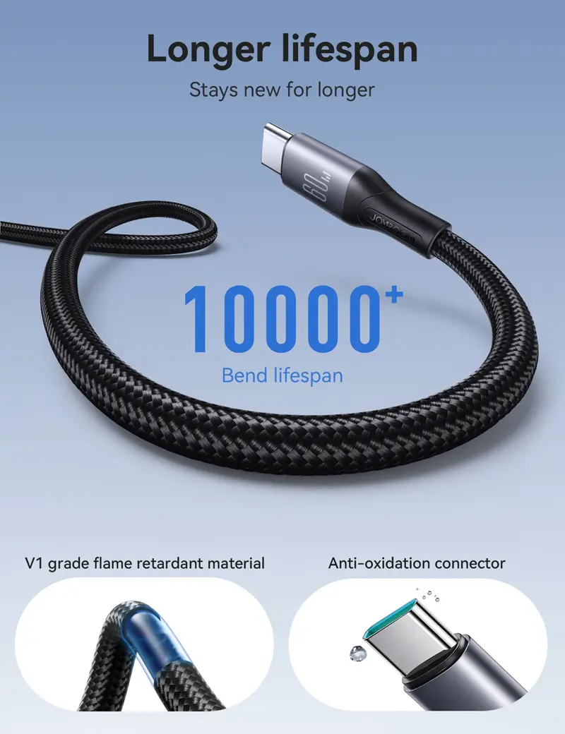 Joyroom S-A28 USB-C cable 480Mbps data speed
