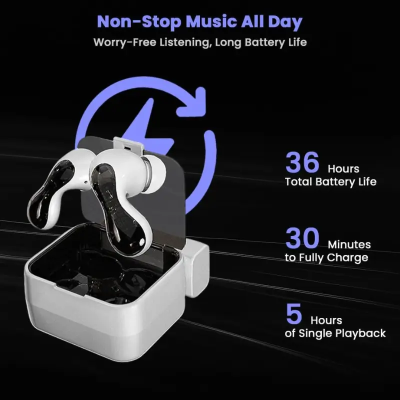 ND PULSAR Earbuds With 43 db ANC
