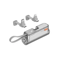 SHARGE FLOW MINI 2 5000MAH PLUG-IN POWER BANK FRONT VIEW
