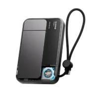 Sharge Icemag 3 power bank front view black color