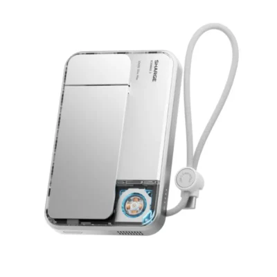 Sharge Icemag 3 Qi2 25W magnetic power bank white color