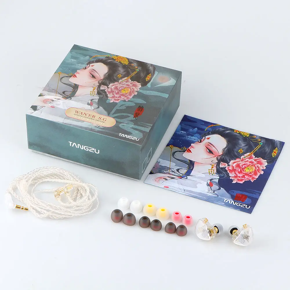 Tangzu Waner SG 10mm Dynamic Driver Earphone Box