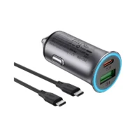 ACEFAST B16 95W Metal Car Charger with Type-C to Type-C Cable