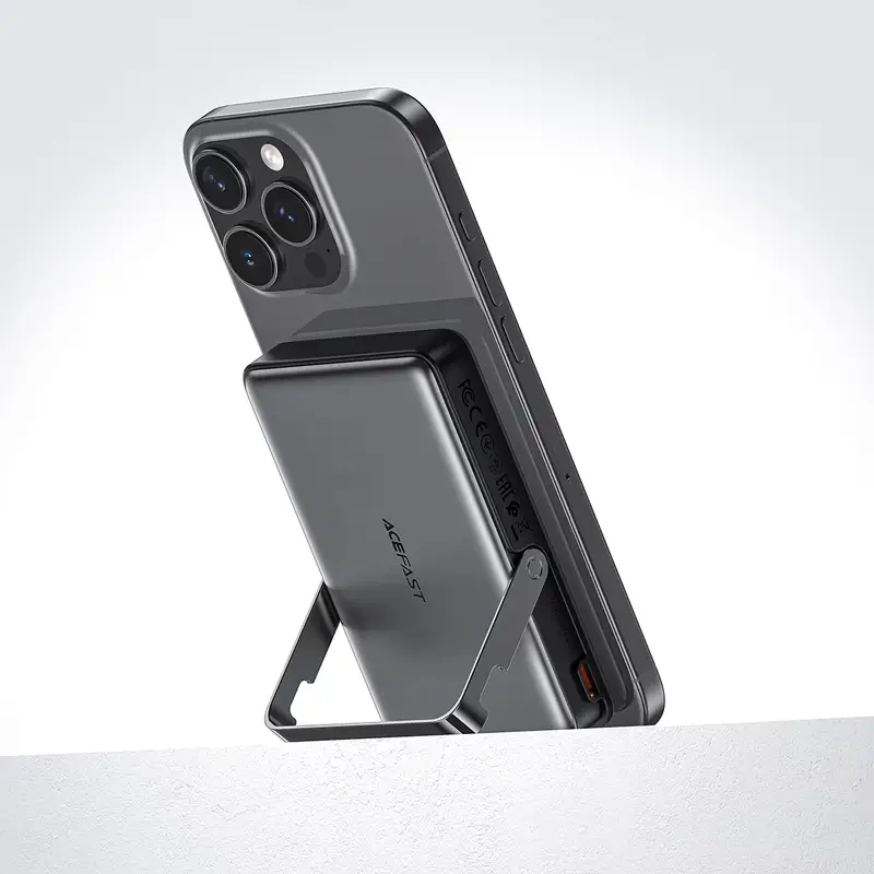 ACEFAST M17 Magnetic Wireless Power Bank 10000mAh with Foldable Stand
