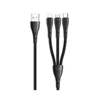 Mcdodo Mamba Series 3-in-1 USB to Lightning, Type-C & Micro USB Charging Cable
