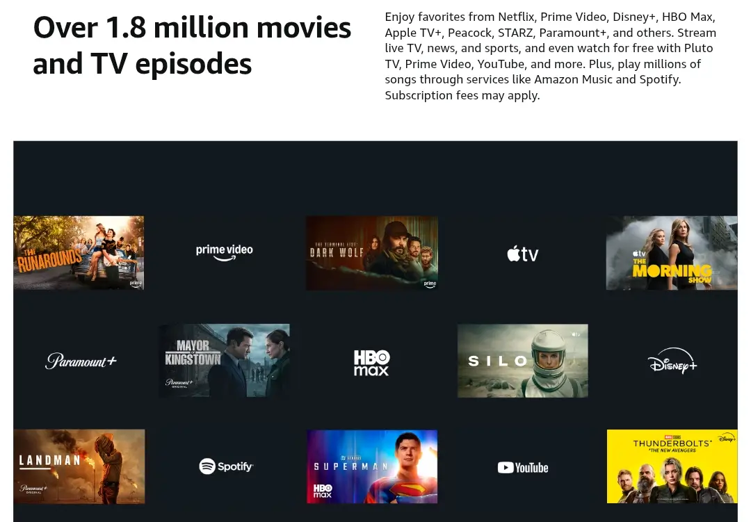 Amazon Fire TV Stick 4K Max Wi-Fi 6 4K streaming player