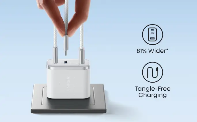 Anker Nano 70W 3-Port Charger Features