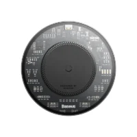 Baseus Simple 2 15W Wireless Charger Black Front View