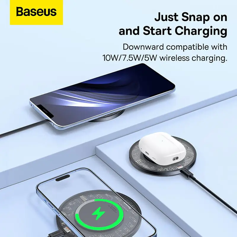 Baseus Simple 2 15W Wireless Charger Price in Bangladesh