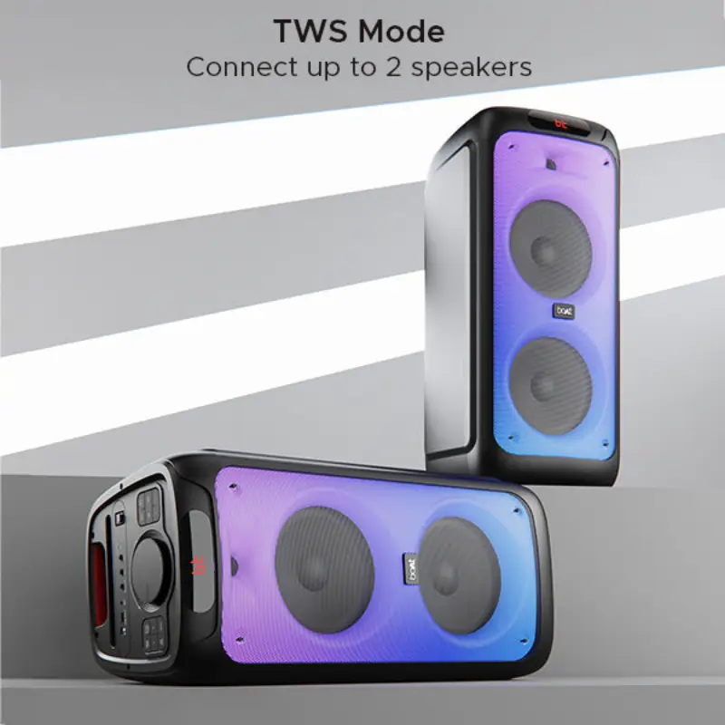 boAt Party Pal 400 Bluetooth Speaker – 160W RMS Stereo Sound