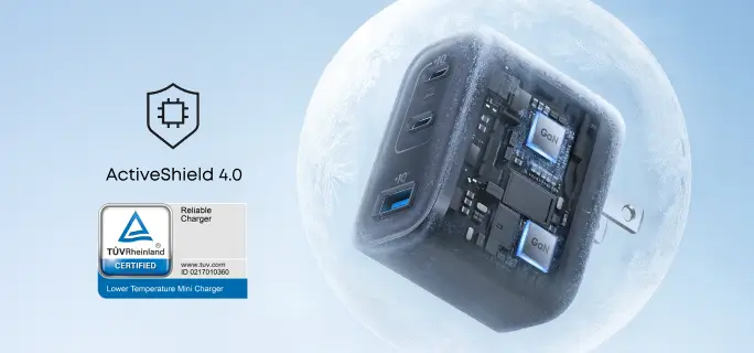 Anker Nano 70W 3-Port Charger Features
