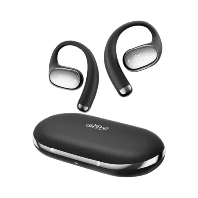 QCY Crossky R70 Open-Ear Wireless Earbuds Black