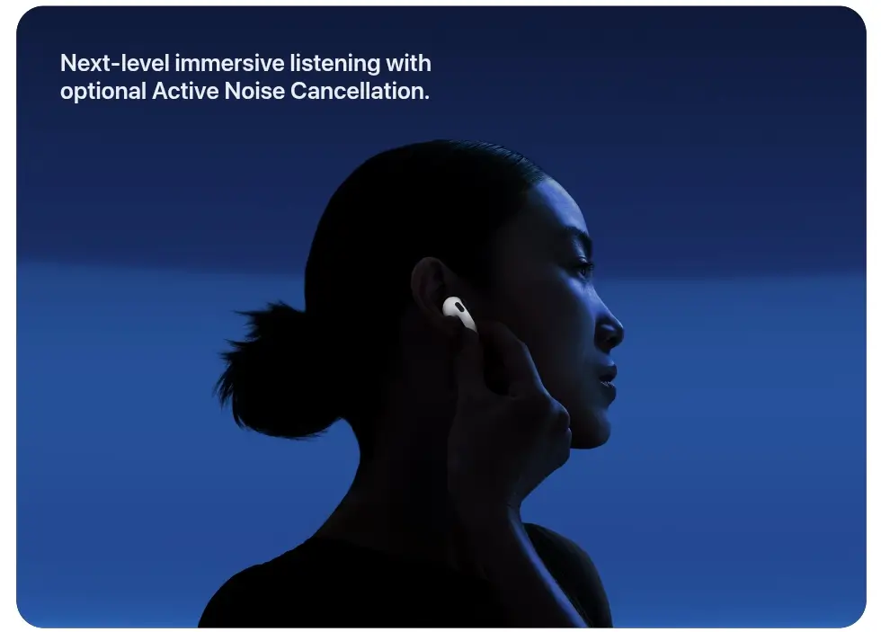 Apple AirPods 4 With Active Noise Cancellation