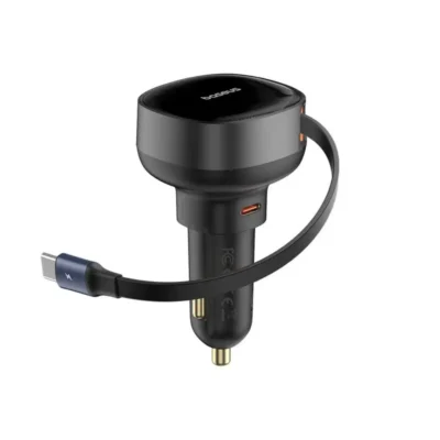Baseus Enjoyment Pro 60W Retractable USB-C Car Charger