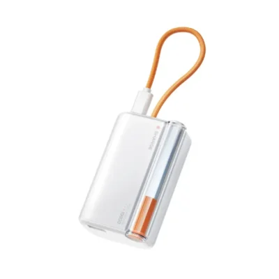 SHARGE Flow 3 45W 10000mAh Power Bank with Built-In USB-C Cable